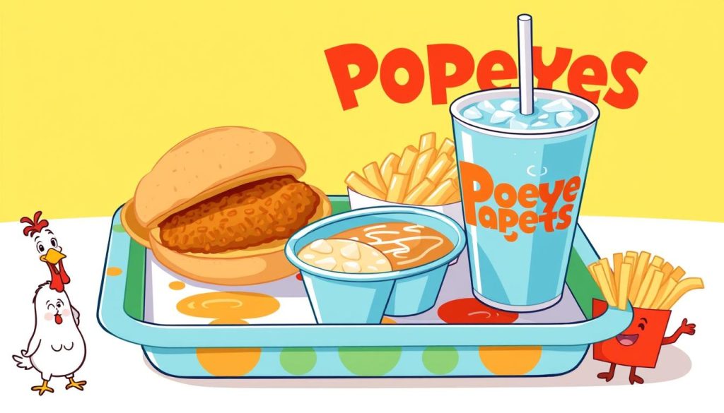 popeyes combo menu for kids