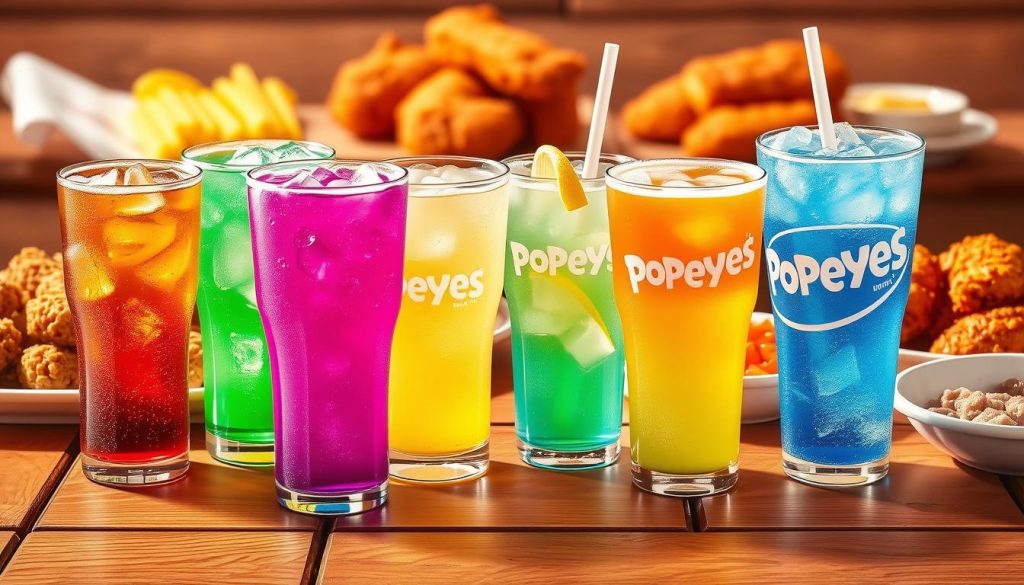 popeyes drink options