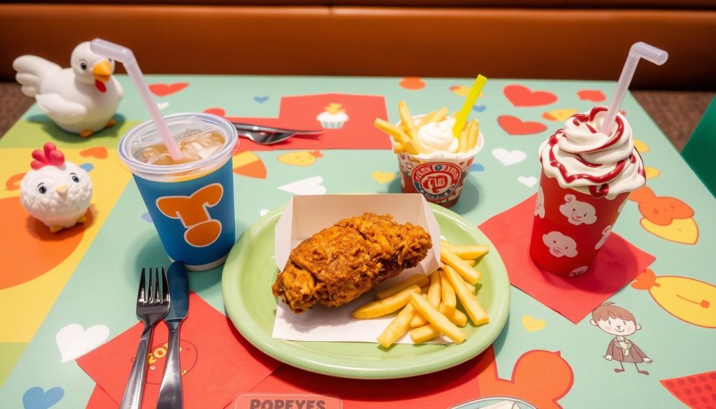 popeyes kids menu