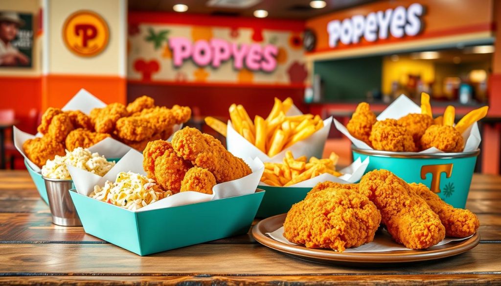 popeyes menu deals