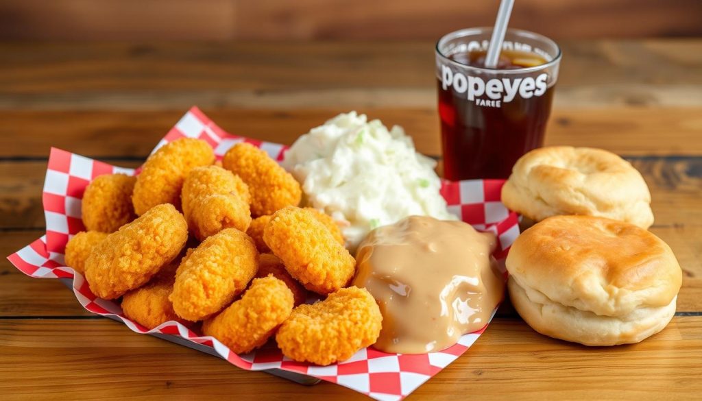 popeyes nuggets combo meal