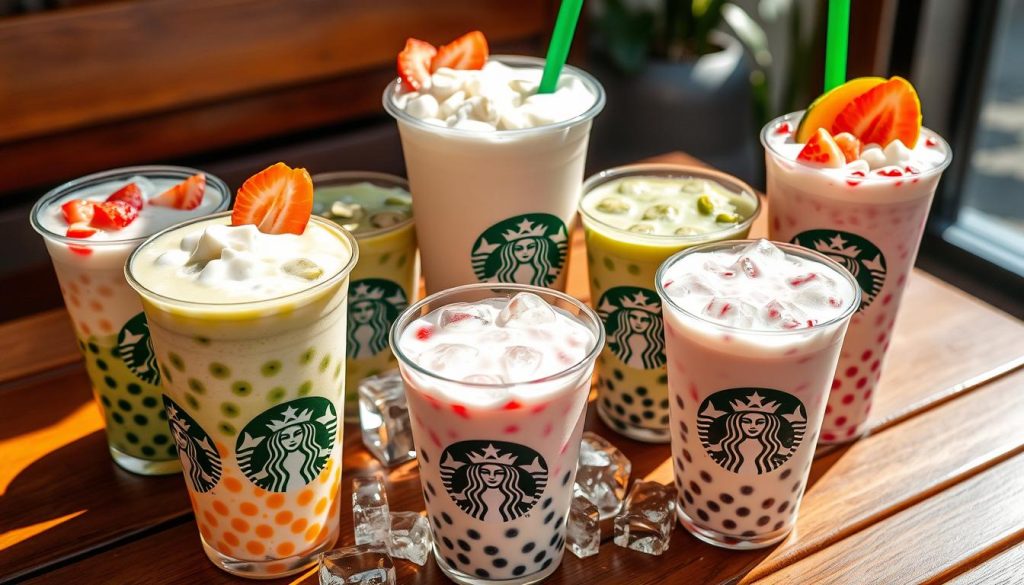 popular Starbucks boba drinks