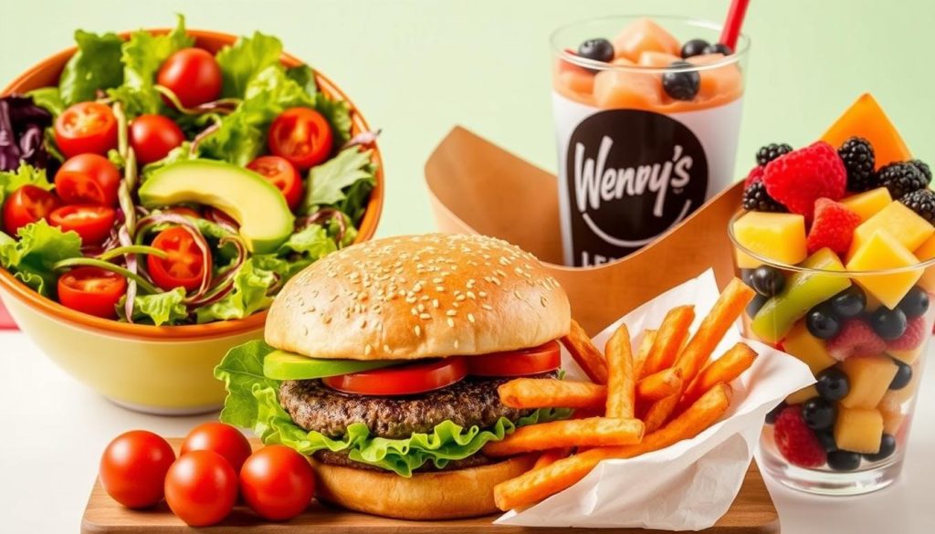 popular Wendy's vegan menu