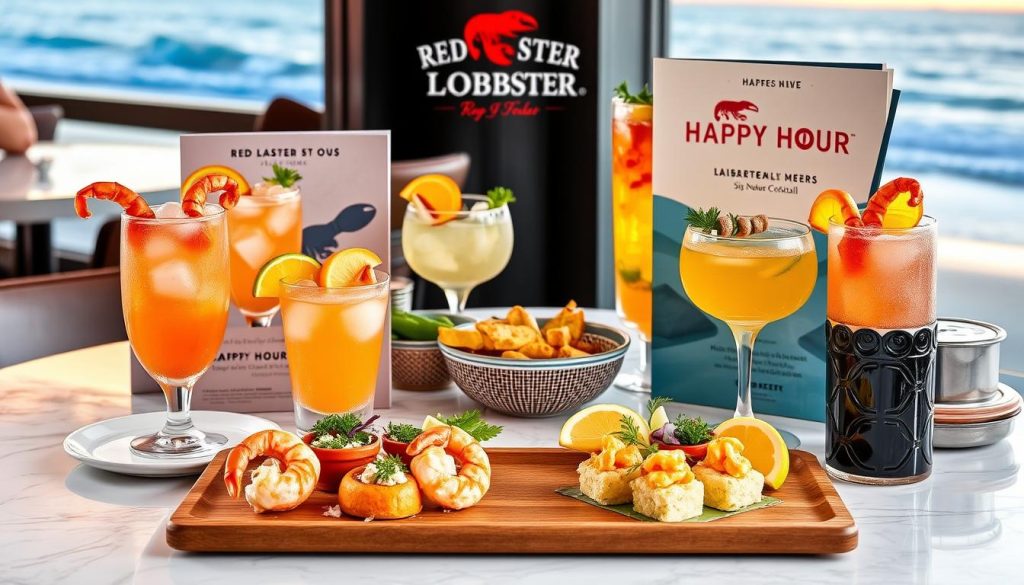 red lobster happy hour menu