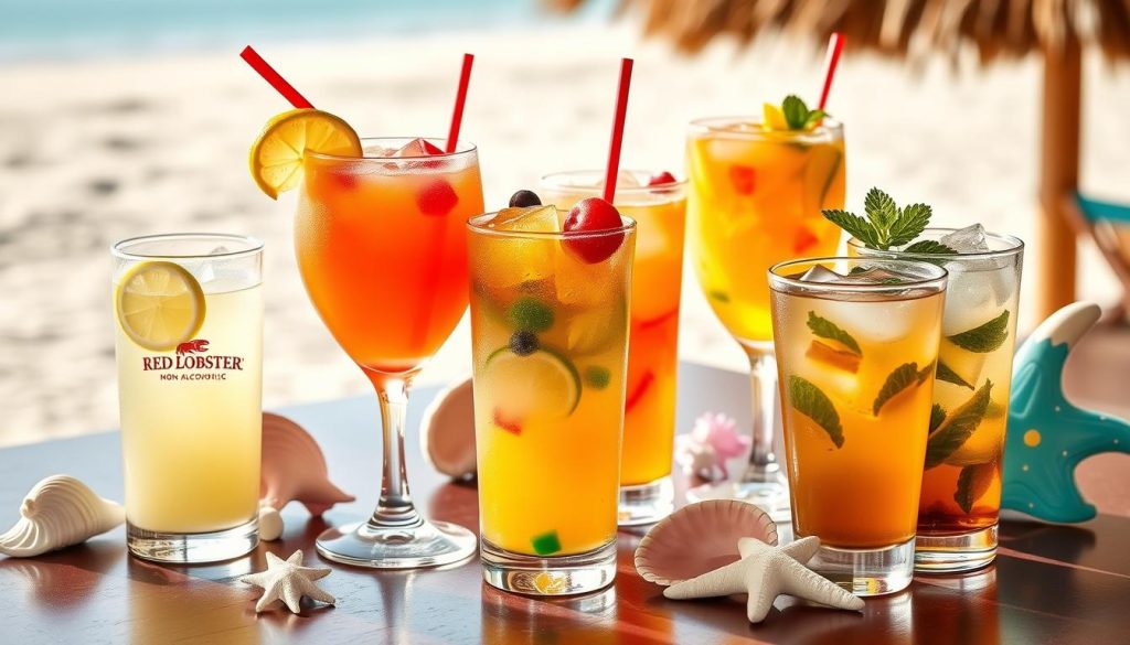 red lobster non-alcoholic drinks