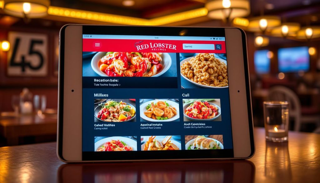 red lobster online ordering