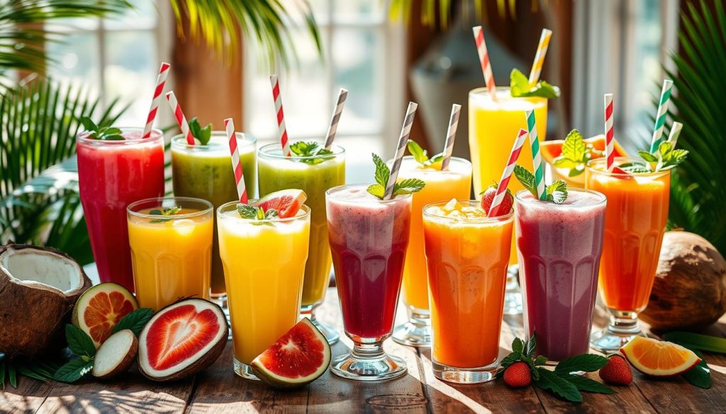 refreshing smoothies