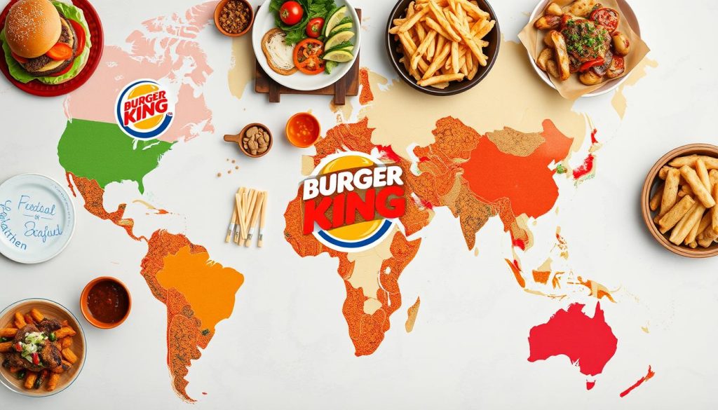 regional Burger King menus