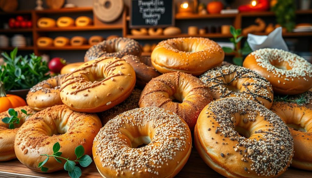 seasonal bagels