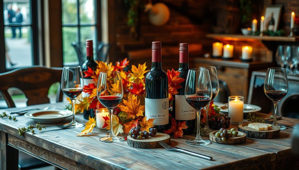 seasonal wine selections