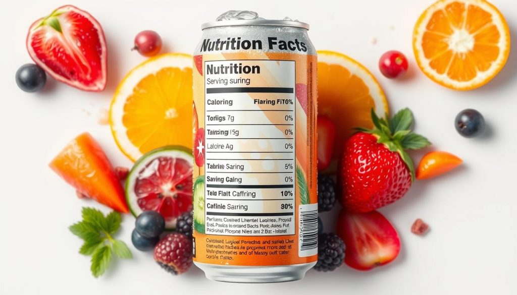 soda nutrition facts