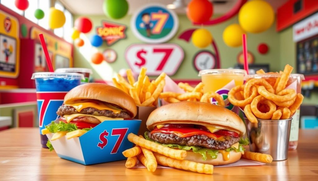 sonic 2 for $7 menu special