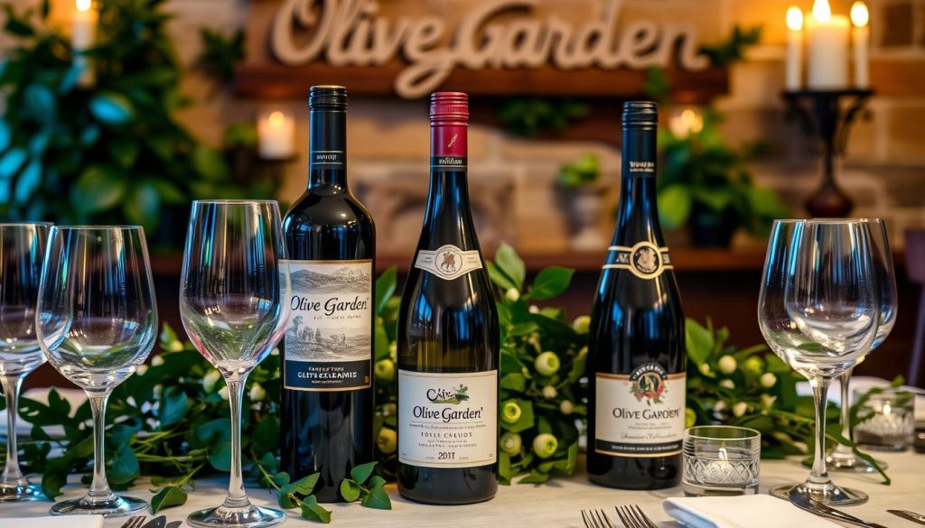 specialty wines Olive Garden