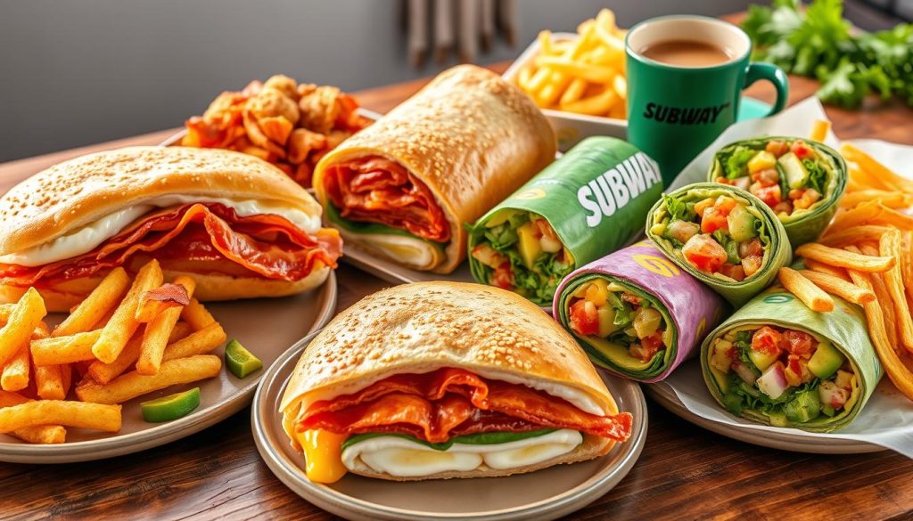 subway breakfast items