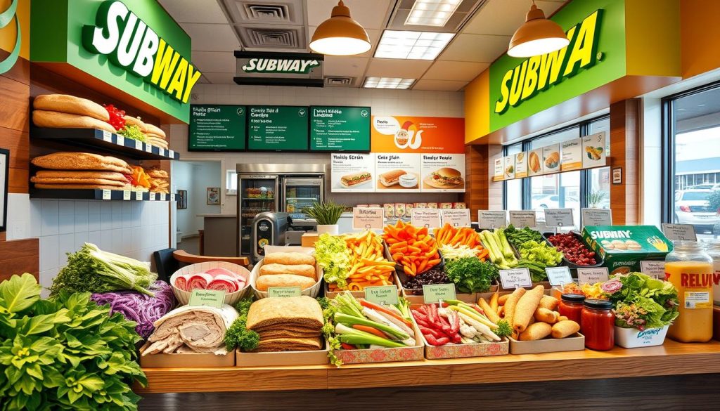 subway menu customization