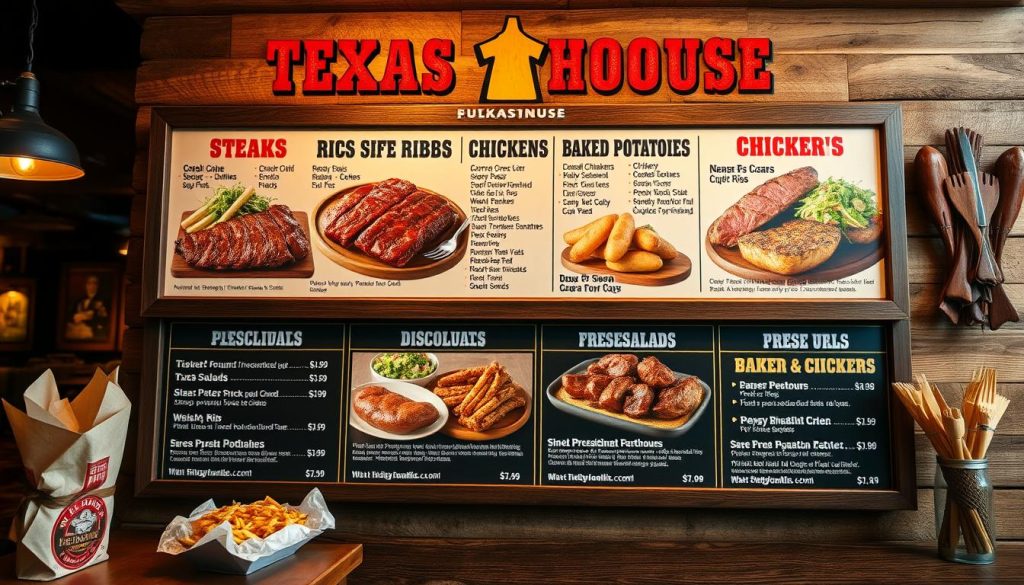 texas roadhouse discount menu