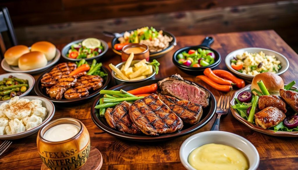 texas roadhouse family dinner menu