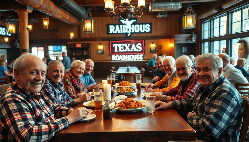 texas roadhouse senior discount day