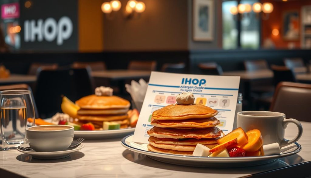 using IHOP allergen guide