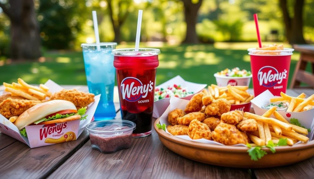 wendy's chicken meal combos