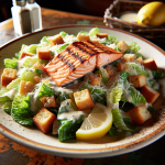 Texas Roadhouse Salmon Caesar Salad