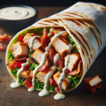 Wendyʼs Chicken Bacon Ranch Wrap