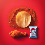 Wendyʼs Spicy Chicken Pringles