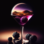 Outback Blackberry Martini