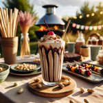 Peanut Butter Fudge Milkshake Cookout