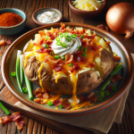 Loaded Idaho Baked Potato Longhorn