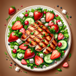 Grilled Chicken Strawberry Salad Longhorn