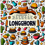 Longhorn Childrenʼs Menu