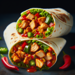 Firecracker Chicken Wrap Longhorn