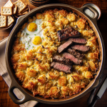 Steak And Egg Hash Brown Casserole Cracker Barrel