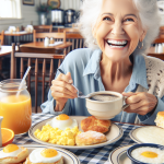 Grandmaʼs Breakfast At Cracker Barrel