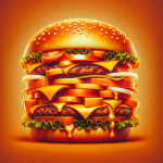 Burger King Orange Burger