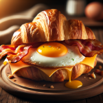 Bacon Egg Cheese Croissant Dunkin