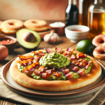 Bacon Guacamole Flatbread Dunkin Donuts