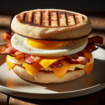 Bacon Egg And Cheese English Muffin Dunkin