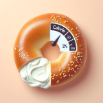 Bagel With Cream Cheese Dunkin Calories