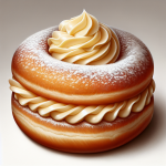 Bavarian Cream Donut Dunkin Donuts