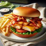 Applebeeʼs Bacon Ranch Chicken Sandwich