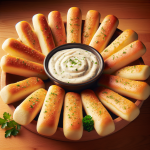 Applebeeʼs Breadsticks With Alfredo Sauce