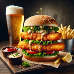 Arbyʼs Beer Battered Fish Sandwich