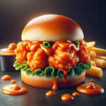 Arbyʼs Buffalo Chicken Slider