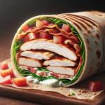 ArbyʼS Chicken Club Wrap