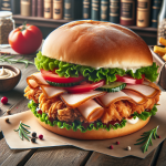 ArbyʼS Deep Fried Turkey Sandwich