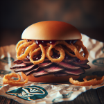 Arbyʼs Deer Sandwich