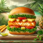 Arbyʼs Hawaiian Fish Sandwich