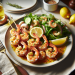 ApplebeeʼS Lemon Garlic Shrimp Skewers